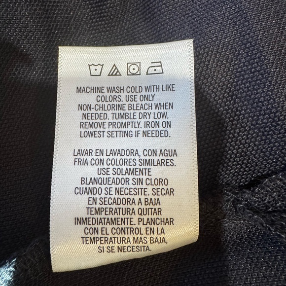 NWT IZOD Approved Schoolwear Long Sleeve Polo (Set of 5) - Navy L(38/39) - Picture 6 of 7